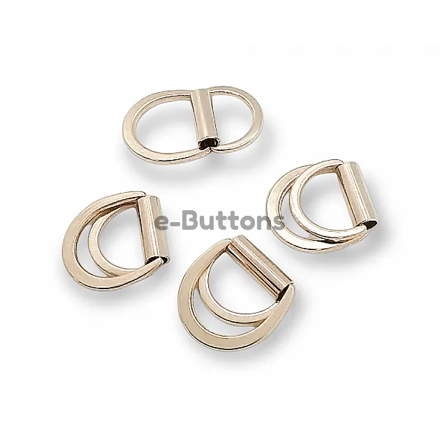 Double D Ring Buckle Belt and Bag Buckle 14 mm E 1773