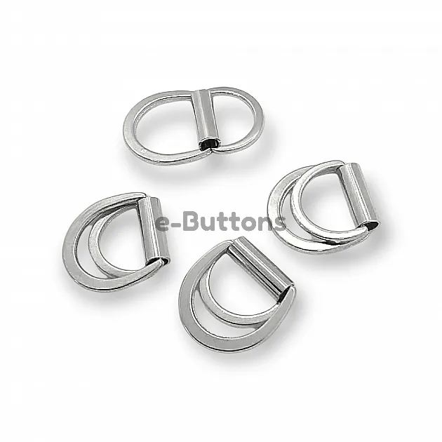 Double D Ring Buckle Belt and Bag Buckle 14 mm E 1773