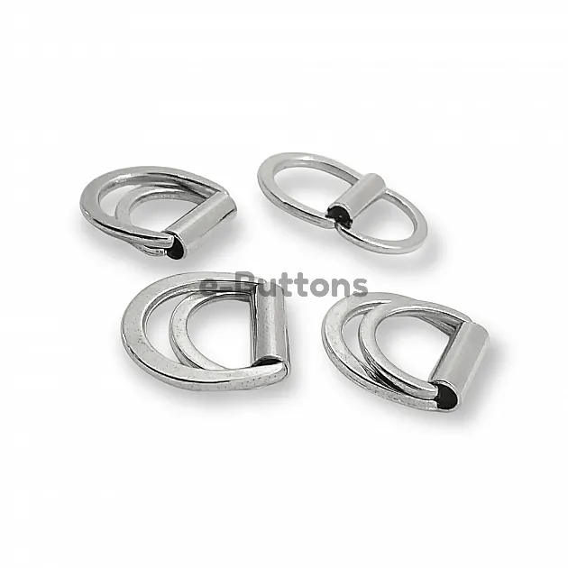 Double D Ring Buckle Belt and Bag Buckle 14 mm E 1773