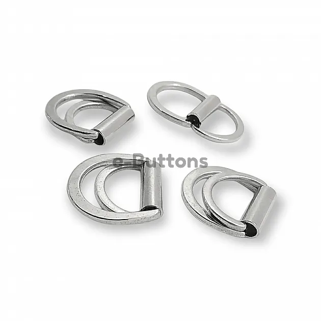 Double D Ring Buckle Belt and Bag Buckle 14 mm E 1773