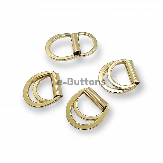 Double D Ring Buckle Belt and Bag Buckle 14 mm E 1773