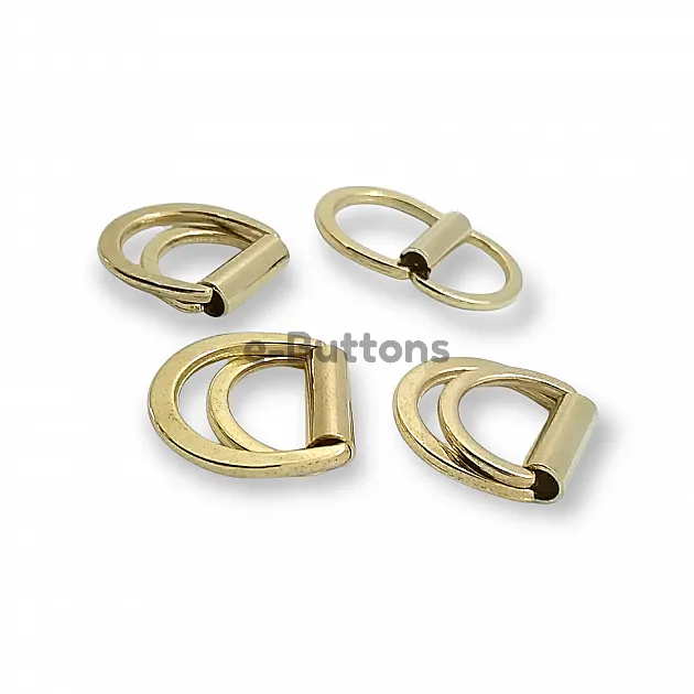 Double D Ring Buckle Belt and Bag Buckle 14 mm E 1773