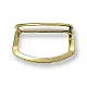 Double Ring D Buckle Metal 4 cm Belt and Adjustment Buckle E 2081