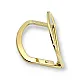Double Ring D Buckle Metal 4 cm Belt and Adjustment Buckle E 2081