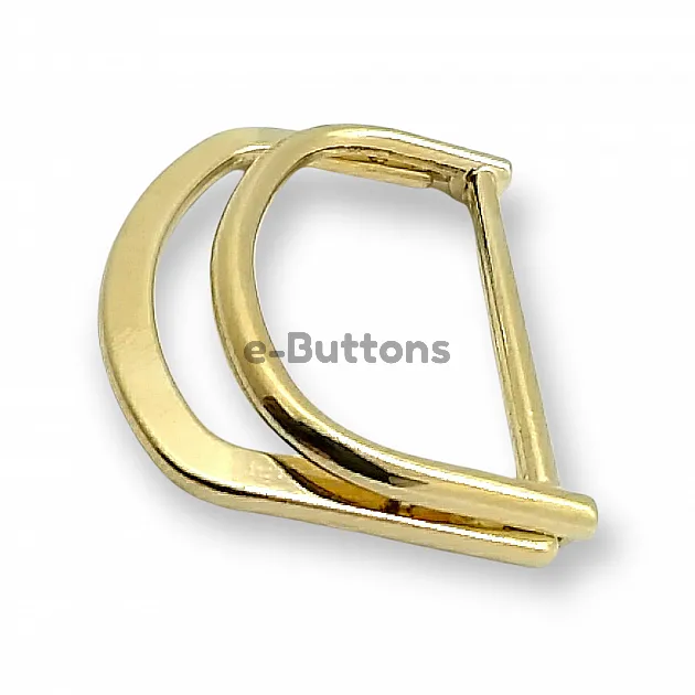 Double Ring D Buckle Metal 4 cm Belt and Adjustment Buckle E 2081