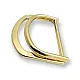 Double Ring D Buckle Metal 4 cm Belt and Adjustment Buckle E 2081