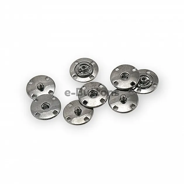 Sew-On Snap Button 20 mm 32 L 13/16" Zamak Metal E 1813 Sew-On Snap Button 20 mm 32 L 13/16" Zamak Metal E 1813