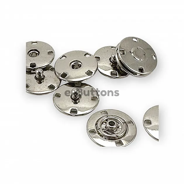 Sew-On Snap Button 20 mm 32 L 13/16" Zamak Metal E 1813 Sew-On Snap Button 20 mm 32 L 13/16" Zamak Metal E 1813