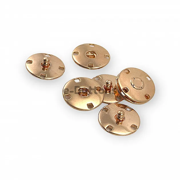 Sew-On Snap Button 20 mm 32 L 13/16" Zamak Metal E 1813 Sew-On Snap Button 20 mm 32 L 13/16" Zamak Metal E 1813