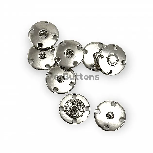 Sew-On Snap Button 20 mm 32 L 13/16" Zamak Metal E 1813 Sew-On Snap Button 20 mm 32 L 13/16" Zamak Metal E 1813