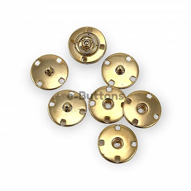Sew-On Snap Button 20 mm 32 L 13/16" Zamak Metal E 1813 Sew-On Snap Button 20 mm 32 L 13/16" Zamak Metal E 1813