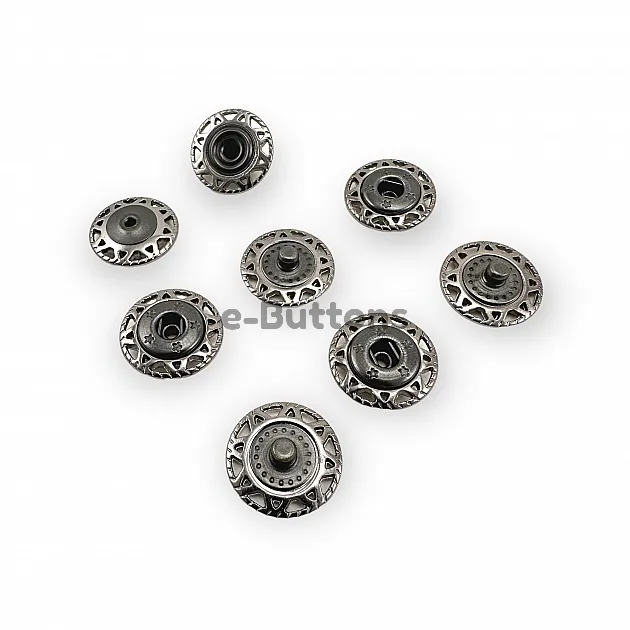 16 mm 26 L Sewing Snap Fasteners Button Triangle Pattern E 2228 16 mm 26 L Sewing Snap Fasteners Button Triangle Pattern E 2228