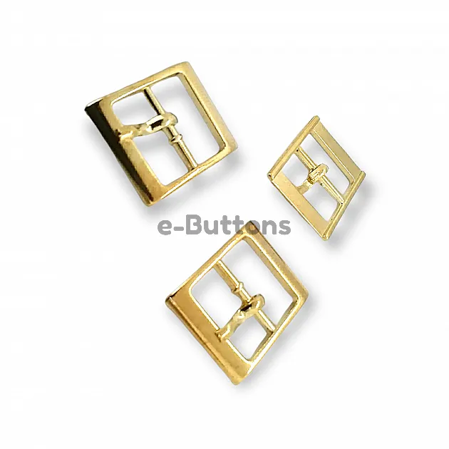 Center Bar Pin Buckle Shoe and Bag Buckle 16 mm E 1722