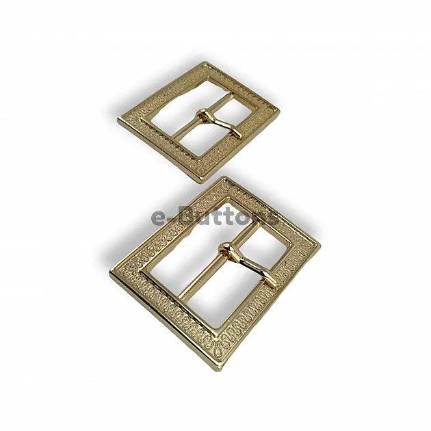 Belt Buckle 3 cm Metal Patterned E 810