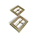 Belt Buckle 3 cm Metal Patterned E 810