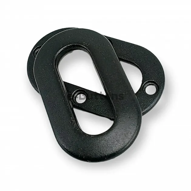 Eyelet Metal Oval Frame Figure 20 x 7 mm E 1943