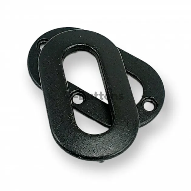 Eyelet Metal Oval Frame Figure 20 x 7 mm E 1943