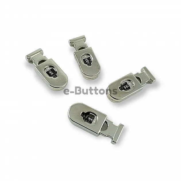 Stopper Metal 26 mm tall, 5 mm perforated, Black and Simple Design B0020