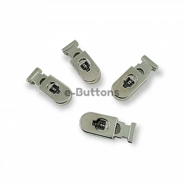 Stopper Metal 26 mm tall, 5 mm perforated, Black and Simple Design B0020