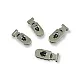 Stopper Metal 26 mm tall, 5 mm perforated, Black and Simple Design B0020