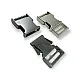 2 cm Bandolier Buckle Snap Clasp Metal Zamak 2150