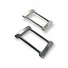 Monochrome 3.3cm Metal Fastener Buckle E 466