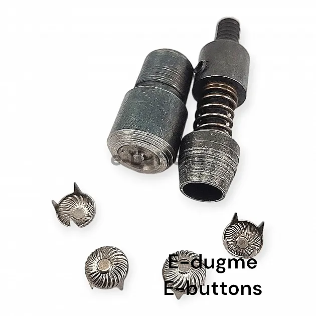 7,5 mm  Punk Spikes Spots Studs for Clothes Die Swirl Pattern KLP0001TR19
