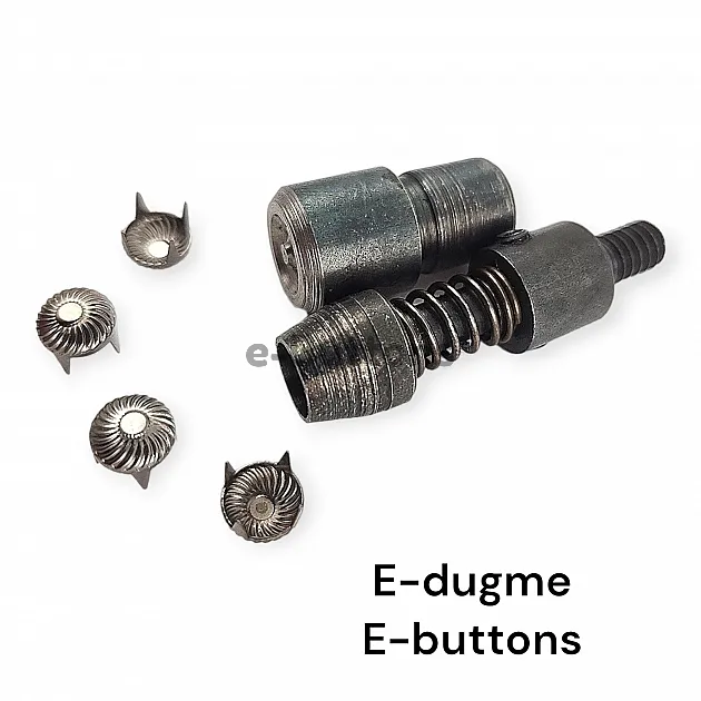 7,5 mm  Punk Spikes Spots Studs for Clothes Die Swirl Pattern KLP0001TR19
