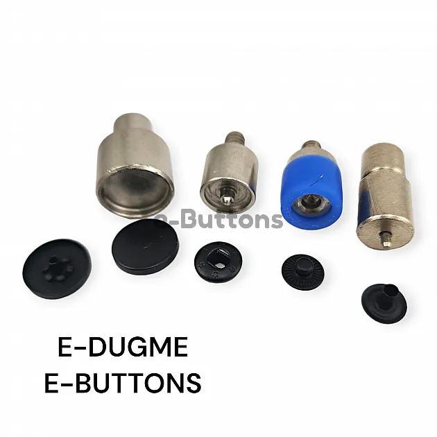 16 mm 54 Sistem Düz Para Tipi Çıtçıt Düğme Uygulama Aparatı - Çakma Kalıbı KLP0016