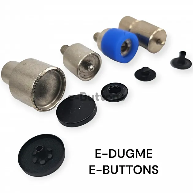 16 mm 54 Sistem Düz Para Tipi Çıtçıt Düğme Uygulama Aparatı - Çakma Kalıbı KLP0016