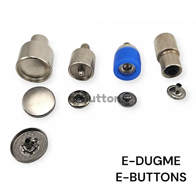 16 mm 54 Sistem Çıtçıt Düğme Çakma Kalıbı - Uygulama Aparatı KLP0016