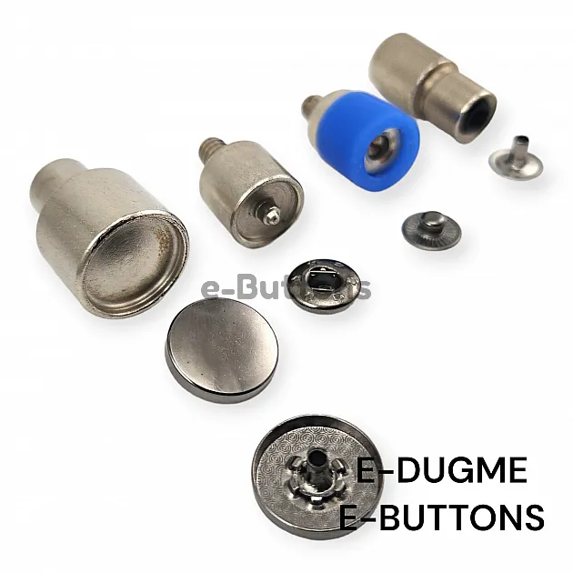 16 mm 54 Sistem Çıtçıt Düğme Çakma Kalıbı - Uygulama Aparatı KLP0016