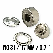 0,7" Eyelet Tools Dies - 17 mm Inner Diameter Eyelet KLP0031