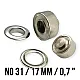 0,7" Eyelet Tools Dies - 17 mm Inner Diameter Eyelet KLP0031 0,7" Eyelet Tools Dies - 17 mm Inner Diameter Eyelet KLP0031