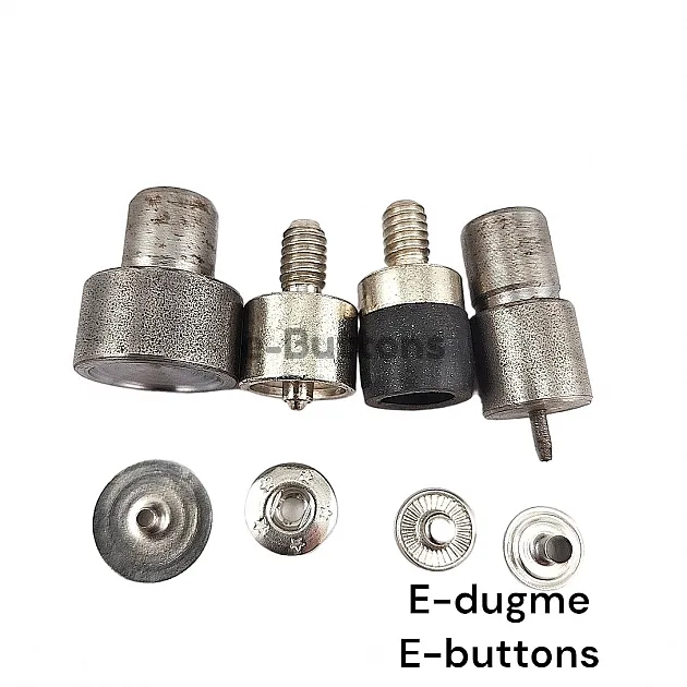 16 mm Hiden Snap Fastener 54 System Mold - Snap Fastening Die KLP0054C20