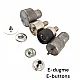 16 mm Hiden Snap Fastener 54 System Mold - Snap Fastening Die KLP0054C20