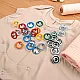 9.5 mm Colored Hole Snap Snaps (1444 pcs /Pack) C0012