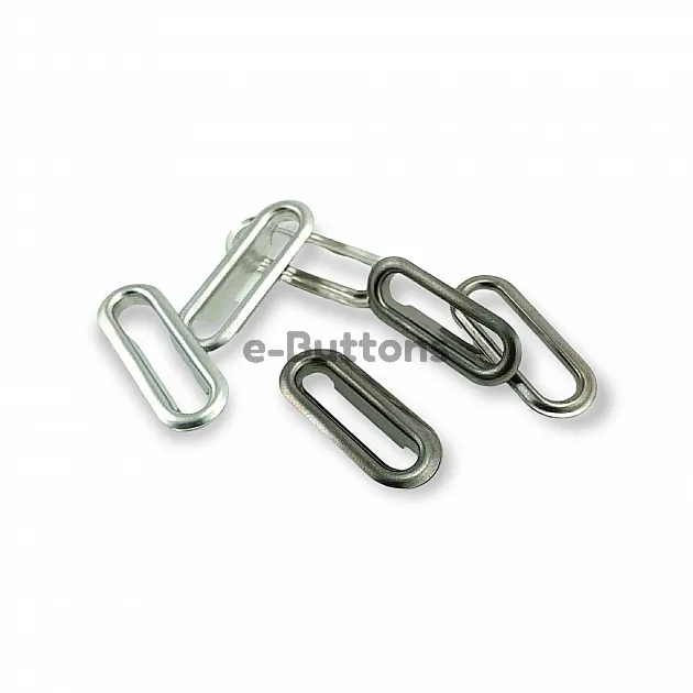 Oval Eyelet 3 cm Brass Metal K0007