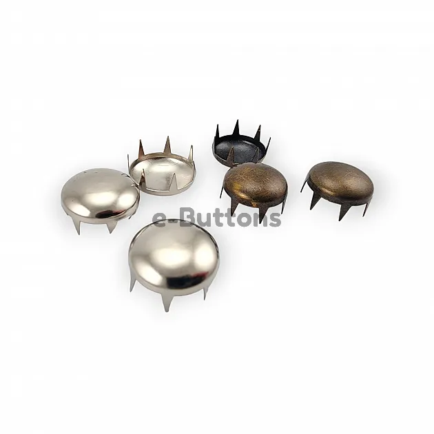 Prong Stuuds 19. 50 mm Seven Legged Metal (250 Pcs / Package) TR0024