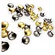 Punk Spikes Spots Studs  9,5 mm for Clothes (250 pcs / Pack) TR0034