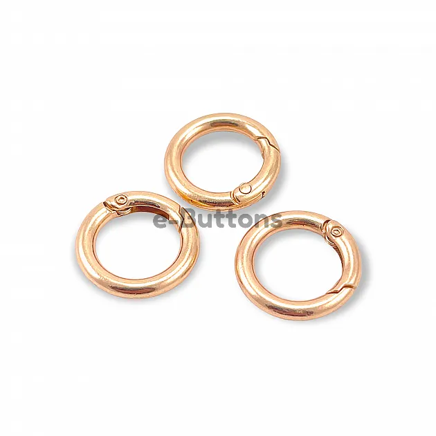 Closing Clamp 1,5 cm Spring Ring - Key Chain Ring T0048