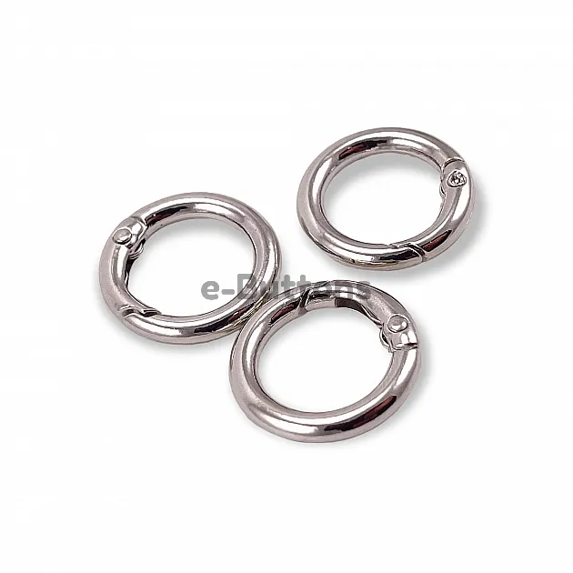 Closing Clamp 1,5 cm Spring Ring - Key Chain Ring T0048