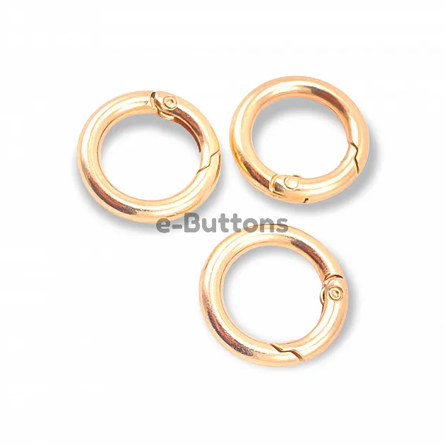 Closing Clamp 1,5 cm Spring Ring - Key Chain Ring T0048