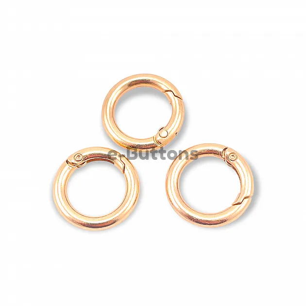 Closing Clamp 1,5 cm Spring Ring - Key Chain Ring T0048
