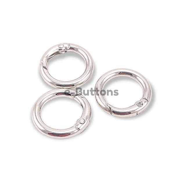 Closing Clamp 1,5 cm Spring Ring - Key Chain Ring T0048