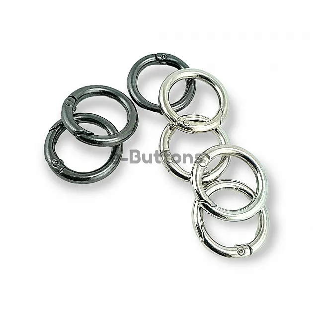 Closing Clamp 1,5 cm Spring Ring - Key Chain Ring T0048