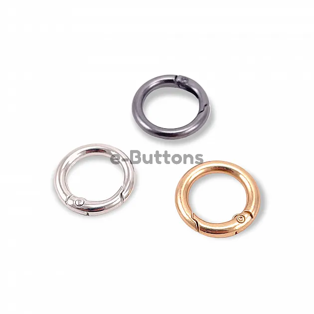 Closing Clamp 1,5 cm Spring Ring - Key Chain Ring T0048