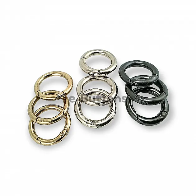 Spring Ring Clamp Key Chain Ring 2 cm  T0049