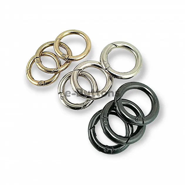 Spring Ring Clamp Key Chain Ring 2 cm  T0049