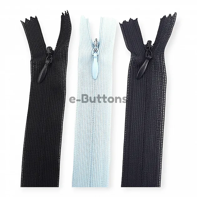 18 Cm #3 7,10" Invisible Nylon Conceal Knit Pant / Skirt / Dress / Upholstery Zipper ZPG0018TUL 18 Cm #3 7,10" Invisible Nylon Conceal Knit Pant / Skirt / Dress / Upholstery Zipper ZPG0018TUL